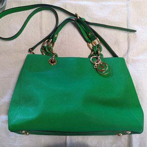 Emerald Green Michael Kors Handbag
